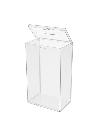 Ящик с замком для пожертвований и сбора денег 300x200x500. Объем 30 литров Ekostar (370948837)