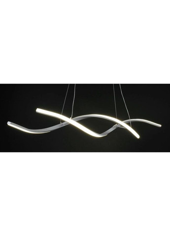 Люстра светодиодная подвесная LED светильник для квартиры на потолок лэд 27456 Белый 25-100х14х103 см. Sunnysky (324396558)