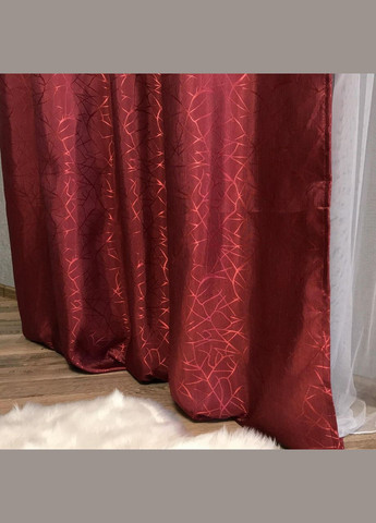 Набор шторы для спальни жаккард 300x270 см (Е1011012B-22) No Brand (306633229)