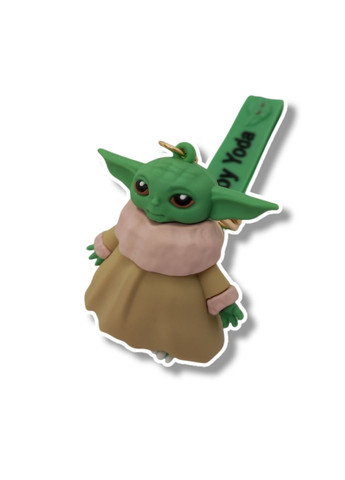 Йода брелок мандалорец Мастер Йода Звездные войны Star Wars Yoda на рюкзак, ключи Shantou (289876262)