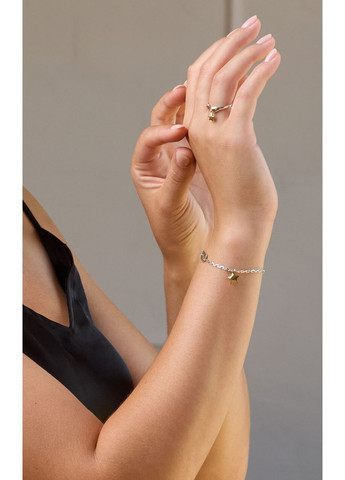 Кільце срібне з підвіскою Пана-Зірочка 925 19.5 розмір Skifska Etnika (364202981)