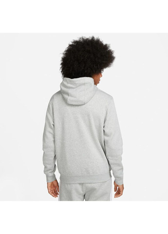 Худі чоловіче M Nsw Sp Flc Hoodie Bb Grey Nike (364662788)