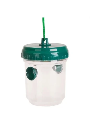 Ловушка для ос і мух Пластик 25х25х25 см Прозора Hunter (398541030)