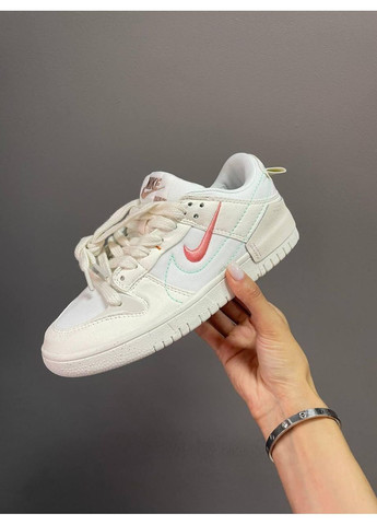 Розовые демисезонные кроссовки мужские nike sb dunk pale ivory pink найк сб данк No Brand