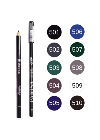 Карандаш для глаз Ultra Long Lasting, № 501 Parisa Cosmetics (337359146)