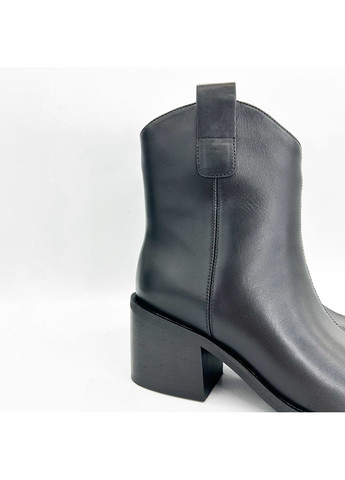 Черные демисезонная ботильоны (р) кожа 0-1-1-ap-666-1-g-237j Danler