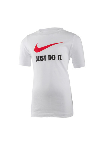 Серая демисезонная футболка b nsw tee jdi swoosh Nike