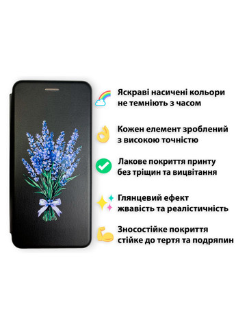 Чехол книжка с 3D принтом для Pixel 5 из экокожи с подставкой и магнитом черная gd2 Google (366233112)