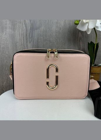 Модная женская мини сумочка клатч под Пудровый No Brand (298996894)