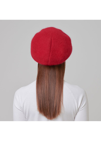 Берет женский ангора бордовый ROSE LuckyLOOK 955-678 (322789417)