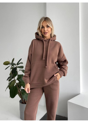 Теплий жіночий костюм з капюшоном Fashion (366669078)