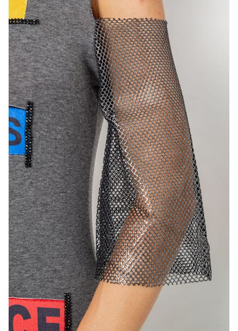 Повседневная женская однотонная футболка, 247R027 Ager - (358886320)