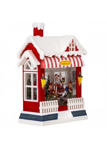 Новорічний нічник у вигляді різдвяного магазину LED-підсвітка, Ефект «снігового вихору» Po Fanu (365877011)