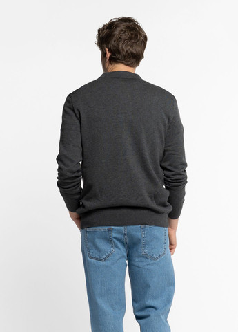 Серый зимний свитер мужской серый Arber