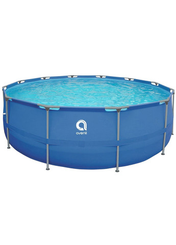 Круглый каркасный бассейн (366 x 76 см) для взрослых и детей, комплектация 19в1, Avenli (372004942)