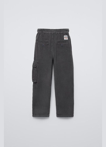 Графитовые брюки Zara