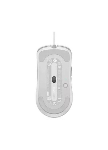 Миша Legion M300s, White, USB, оптична, до 8000 dpi, RGB підсвічування, 8 програмованіих кнопок, 1.8 м (GY51H47351) Lenovo (360401159)