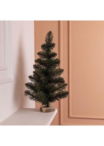 Штучна новорічна настільна міні ялинка «Полонинська» зелена 45 см SOK-M-03-2 LUGI (368767480)