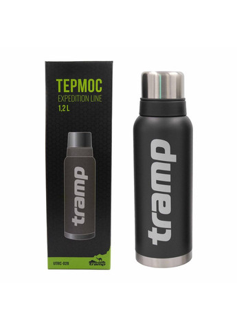 Термос Expedition Line 1.2 л UTRC-028 Cерый Tramp (366221007)