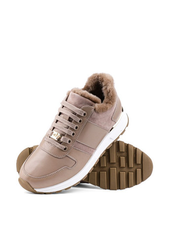 Жіночі Кросівки M7805-029 Бежевий Шкіра Attizzare бежеві зими (302651646)