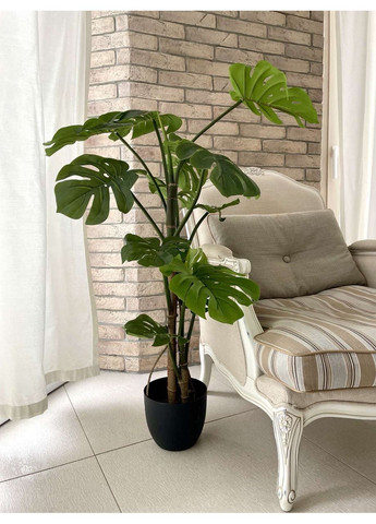 Монстера SGH искусственная в горшке 115 см. HVOYA (370439132)