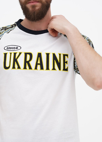 Біла футболка спортивна sport україна Bosco