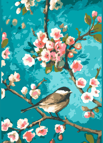 Картина по номерам Весенние краски 28x40 см (RB-1110) Riviera Blanca (330143552)