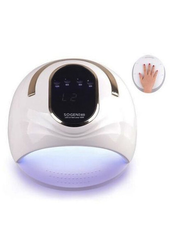 Лампа для маникюра и педикюра LED/UV Sogeni М5 168 Вт для ногтей сушки гель лака Sun (297331581)