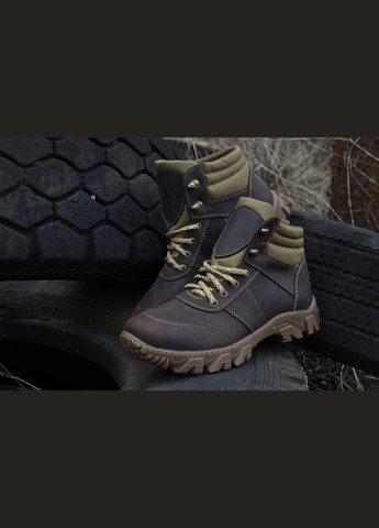 Мужские Зимние Тактические Берцы. 36-48р Коричневые. Усиленный носок и пятка! MSZM-1032 No Brand (301137874)