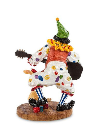 Статуэтка Клоун с гитарой 16х12х9 см 1903798 полистоун Veronese (302239039)