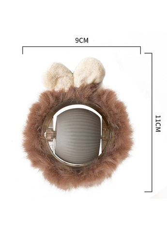 Інтерактивний м’ячик для кота у вигляді пухнастої мишки – як справжня здобич, сірий (10340) No Brand (308359422)