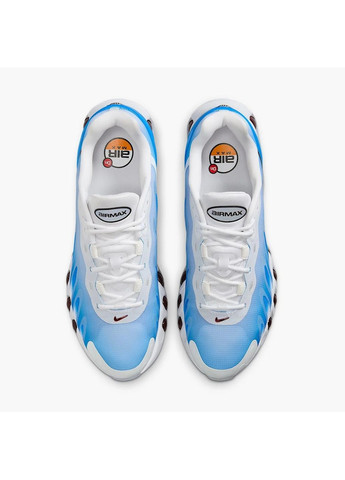 Белые кроссовки мужские air max dn8 light blue/white Nike