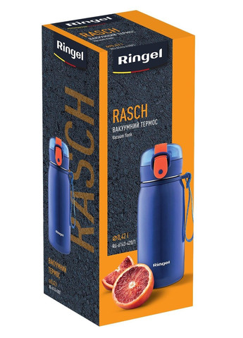 Термос Rasch 420 мл синий (RG-6143-420/1) Ringel (365276085)