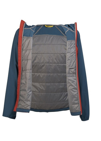 Комбінована демісезонна куртка borrego hybrid синій-червоний Sierra Designs