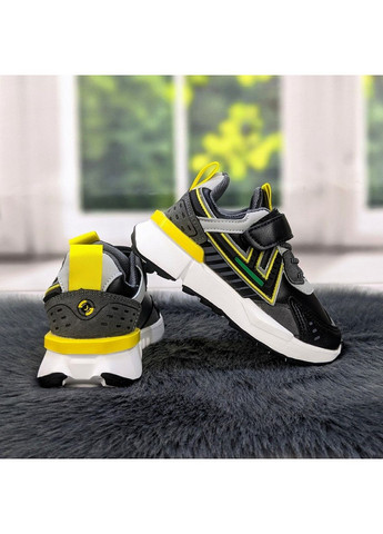 Чорні Осінні кросівки дитячі для хлопчика демісезонні Kimboo