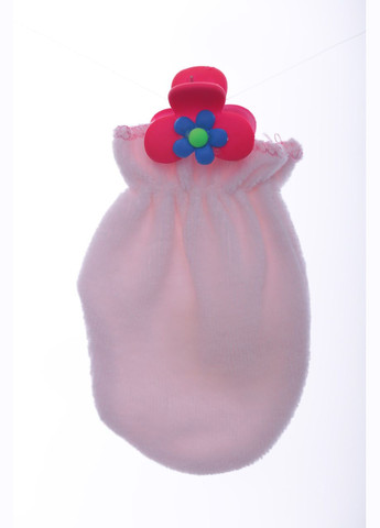 Царапки для девочки велюр однотонные розовые 56 см (41769) BABYKROHA (297200545)