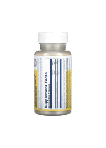 Сухой витамин А Dry Form Vitamin A 25000 МЕ 60 вегетарианских капсул Solaray (361117136)