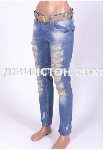 Джинси жіночі рвані Туреччина 28р Cracpot (350349650)
