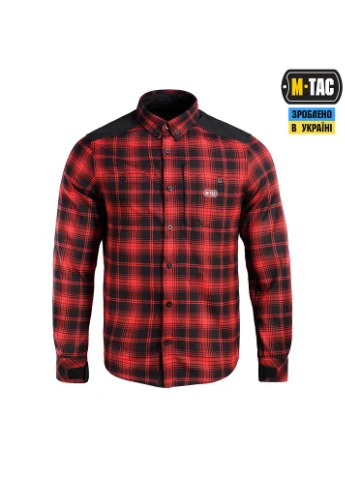 Сорочка Redneck Shirt Red/Black M-TAC (326032506)
