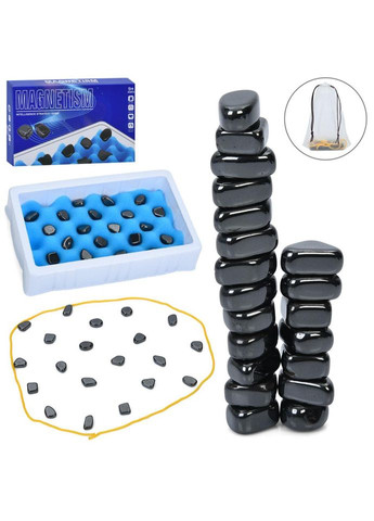 Настольная игра Magnetism KJ107-1A магнитные камни 20 шт, мешочек Toysi (390380031)