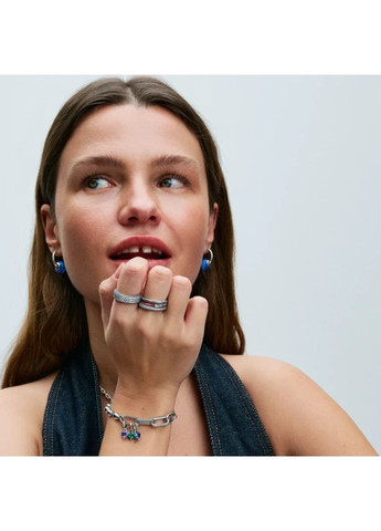 Серебряная бусина Пандора Ме "Зеленое сердце" 793042C03 Kabluchka (355348398)