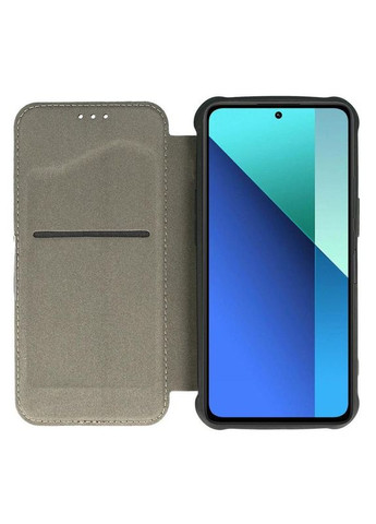 Кожаный чехол книжка Razor (PU) для Xiaomi Redmi Note 13 Pro 4G / Poco M6 Pro 4G Getman (356097816)