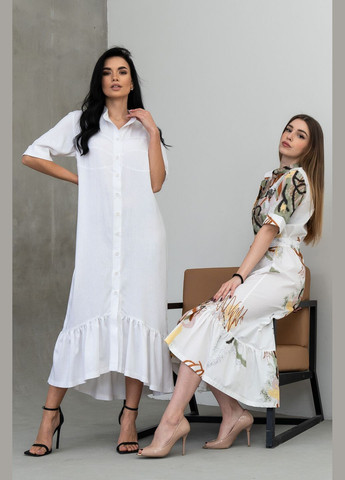 Білий кежуал, святковий, ділова сукня ри мари лусія ск 0224 сукня-сорочка RiMari