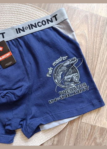 Чоловічі бавовняні труси-боксери IN.INCONT () Indena (346484267)