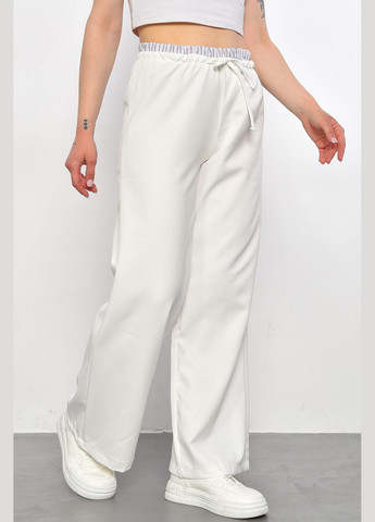 Штани жіночі білого кольору Let's Shop (293476705)