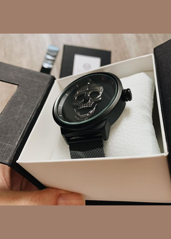 Чоловічий наручний годинник із черепом No Brand (334730092)