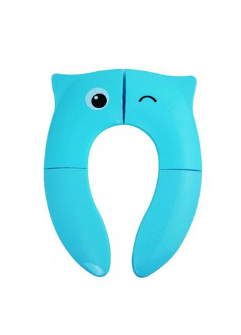 Детская складная дорожная накладка на унитаз Сиденья для унитаза детское 36*26 см от 18 мес LELUNO (302496555)