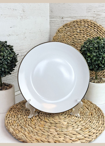 Столовий сервіз 11 пр. Gasto Golden rim white IN0011GAS Intrendo (336023945)