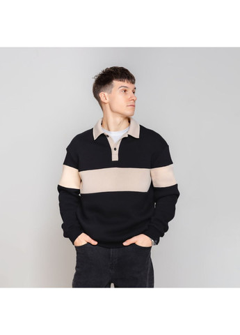 Чорний зимовий стильний джемпер джемпер No Brand