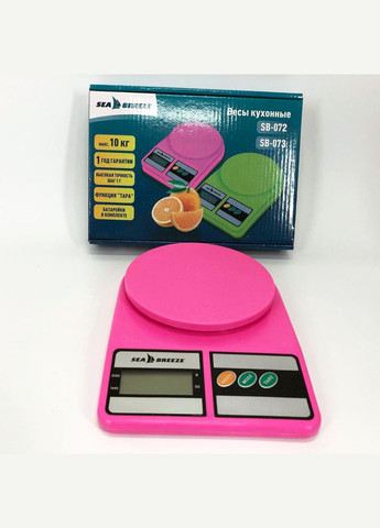 Весы кухонные SeaBreeze SB-072, Электрические кухонные весы, Точные кухонные весы. Цвет: розовый Sea Breeze (365670328)